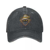 New Final Fantasy IX ViVi Baseball Cap Fashion Distressed Washed Sun Cap Men Women Outdoor All Seasons Travel Adjustable Caps Ha One Size gray