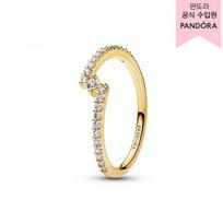 Pandora Sparkling Split Pav  Ring 165111c01 56