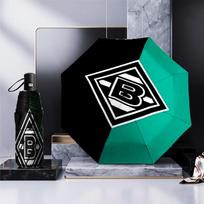 Monchengladbach Emblem Umbrella 8-Frame for Travel, Camping, Casual Lightweight Portable Umbrella, Essential for Every Family Holidays Gift