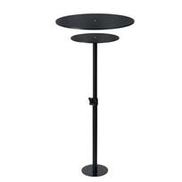 Adjustable Plant Lifter Pot Filler Built-in Insert For Tall Conical Pots And Containers For Indoor And Outdoor Use One Size black