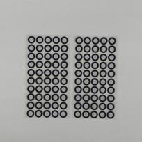 100/300 vnt. 3x6mm 6x10mm 3D skenavimo žymėjimo taškai Creality Cr-Scan Raptor/ Otter/ Ferret Pro 3D skeneriui, sekimo taškai 6x10mm 100pcs gray