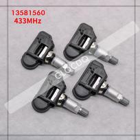TPMS SENZORIUS 2009-2015 OPEL ASTRA J 433MHz PADANGŲ SLĖGIO SENZORIUS TPMS OPEL PADANGŲ ORO SLĖGIO SENZORIUS 13581560 (1PCS) 13581560 gray