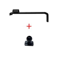 for Jeep Wrangler 2024 2025 Car Phone Holder Screen Fixed Navigation Bracket Base Wireless Charging Only Base black
