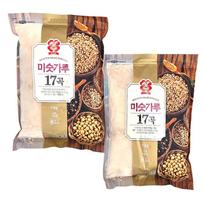 Saemawon Soyeon 17-Grain Misugaru Breakfast Meal Replacement Seonsik Grain Shake 2 pcs 1kg Ingredients: may be subject to | 2 pcs 1kg beige