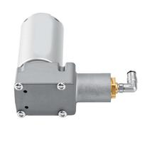 Air Seat Compressor with 4mm Quick Connector for Modified Vehicles Commercial Vehicles Dump Trucks Mining Vehicles gray