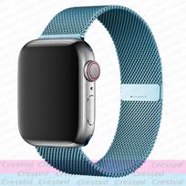 Milanese Loop Strap For Apple Watch bands 46mm 44mm 45mm 40mm 42mm 41mm 49mm correa Bracelet iWatch Series 10 11 Ultra2 3 9 8 SE S10-42mm 38 40 41mm black
