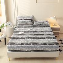 3 piece set, single bed head + two pillow cases (no core) suitable for all seasons, dust-proof bedspread bedding 99x190cm white