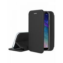 Juodas atverčiamas dėklas "Book Elegance" telefonui Samsung Galaxy A6 2018 (A600)