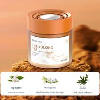 Toilet Air Freshener Deodorizer, Odor Remover, Fragrance Enhancer, Aromatherapy Solid Balm for Bathroom Odor Removal [2 Bottles] Yulong Snow Tea