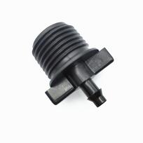 8 pcs 1/2 inch Thread to 4mm Barb Fittings Irrigation Switch Connector Joint Garden Micro Irrigation Parts X-over For 4/7mm Hose 1/2'' black