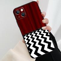 Twin Peaks Fire Walk With Me Dėklas Telefonui iPhone 14 Pro Max 16 15 11 12 13 Pro Max mini XR 15 16 Plus 16e Dangtelis Coque iPhone 16 brown