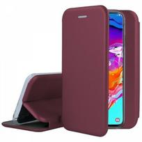 Bordo spalvos atverčiamas dėklas "Book Elegance" telefonui Samsung Galaxy A505 A50 / A507 A50s / A307 A30s