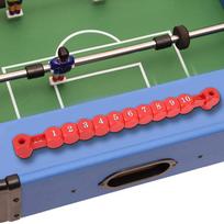 2 Pcs Foosball Score Counters Scoring Unit for Standard Foosball Tables Score Keeper for Air Hockey Shuffleboard Game Table Replacement red