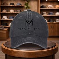 1 Maximilian Equestrian Printed Baseball Cap, Casual Snapback, Fashion Hat, Adjustable Outdoor Leisure Cap for All Seasons, Idea One Size black