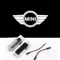 2 vnt. LED šviesos automobilio durų projektorius Automobilio pasitikimo šviesa BMW Mini Cooper Works R55 R56 R50 R53 R60 R61 F54 F55 F56 priedai sfzkd77 gray