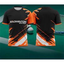 Felix Lebrun 3D Print Sports Quick-dry Breathable Table Tennis T-shirt Outdoor Street Team Training Y2K T-shirt Short-sleeve Top 2XL black