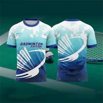 Felix Lebrun 3D Print Sports Quick-dry Breathable Table Tennis T-shirt Outdoor Street Team Training Y2K T-shirt Short-sleeve Top 5XL blue