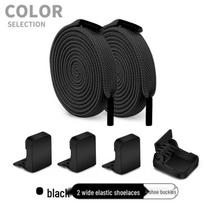 Elastiniai batraiščiai be rišimo vaikams ir suaugusiems - Daugiaspalviai, lengvai tvirtinami black