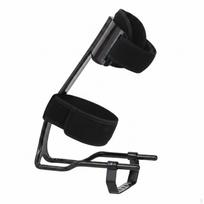 Ankle Foot Orthosis Adjustable Drop Brace Ergonomic Design Gait Correction Support for Stroke M black