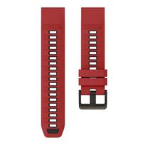 22mm 26mm Quickfit Silicone Strap For Garmin Fenix 9 47mm 51mm Waterproof Outdoor Wear‑Resistant Strap For Garmin Enduro 3 2 1 26mm Quickfit black