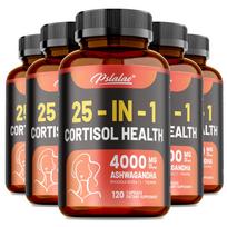 Pslalae - Ashwagandha, Rhodiola Rosea, and L-Theanine Blend Capsules - Mood and Sleep Health 120*5