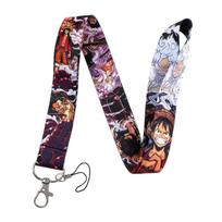 Zoro Lanyard Anime Pirate Card Holder Neck Strap for Key ID Card Phone Straps Badge Holder Keyrings Cosplay Accessories Gifts 6 2