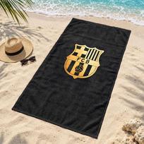 FC Barcelona Microfiber Beach Towel Quick Dry Sand Free Lightweight Beach Towels for Travel Swimming Camping 80cmx160cm(31x63inch)