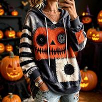 Women's Lightweight Hooded Sweatshirt with Pockets XL šafranas