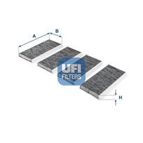 UFI 54.255.00 Filtras, salono oras
