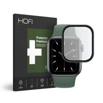 Apsauginis stikliukas juodais kraštais Hofi "Hybrid'' laikrodžiui Apple Watch 4 / 5 / 6 / SE 1 / 2 / 3 (40MM)