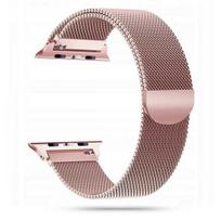 Rausva apyrankė Tech-Protect "Milaneseband" laikrodžiui Apple Watch 4 / 5 / 6 / 7 / 8 / 9 / 10 / 11 / SE (38 / 40 / 41/ 42 MM)