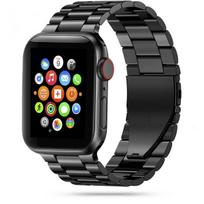 Juoda apyrankė Tech-Protect "Stainless" laikrodžiui Apple Watch 4 / 5 / 6 / 7 / 8 / 9 / 10 / 11 / SE / ULTRA (44 / 45 / 46 / 49 MM)