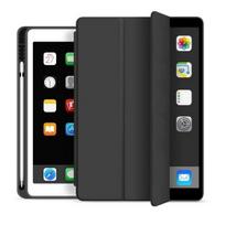Juodas atverčiamas dėklas "Tech-Protect SC Pen" planšetei Apple Ipad 10.2” 7 / 8 / 9 / 2019-2021