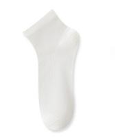 Summer Ultra-thin Mesh Short Socks For Women Candy Color Japanese Style Ankle Socks Breathable Elastic Silk Short Tube Sock One Size white