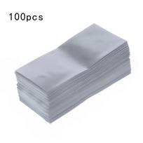 Heat Shrink Tube PVC Electrical Sleeving Cable Wire Sleeving Heat Shrink Tubing Battery Wrap for 18650 Lithium Battery pilka spalva
