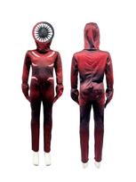 Helovino Siaubo Monstro Kombinezonas Doors Žaidimo Cosplay Bodysuit Vaikams Suaugusiems 170 raudona