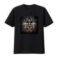 BAILEY ZIMMERMAN Where It Ends T Shirt Cotton Black S to 5XL HC1117 vintage Washed Casual Stre XS black