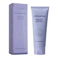 Pain-free permanent hair removal cream (hair growth inhibitor for men) 1 piece gray