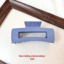 Silicone Shark Hair Clip: Soft, Anti-Collision, Durable, Anti-Fall Clip gray
