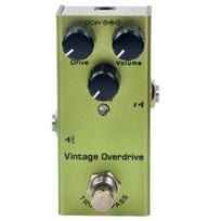 Electric Guitar Pedal: Overdrive/Distortion/Chorus/Delay/Tremolo/Analog Delay, True Bypass 01-Vintage Overdrive black