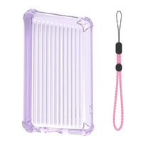 Textured TPU MP3 Player Case for Innioasis Y1 MP3 Player, Daily Carry Cover with Precise Openings and Wrist Strap