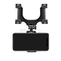SEAMETAL Rearview Mirror Phone Holder for Car Free Rotation Adjustment Phone Mount Stable Gripper Smartphone Navigation Bracket juoda