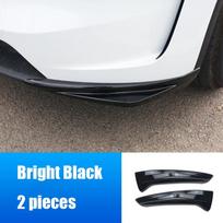 For Tesla Model Y Juniper Launch Series 2025 Front bumper protection angle ABS material exterior protective component 7801 black