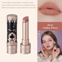 Flower Knows Little Angel Collection Lipstick Velvet Matte Waterproof Long Lasting Lip Gloss Makeup Moisturizing Soft Texture black
