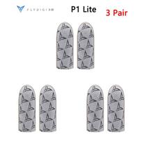 Flydigi Silver Gaming Finger Cover P1 LITE Sweat-Proof Finger Sleeve Phone Tablet PUBG Game Touch Screen Sensitivity Ultra-Thin 5 3 pairs