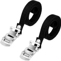 1/2pair Bikes Pedal Toe Straps Universal Replacement Foot Pedal Straps Fitness Dog Mouth Pedal Strap for Exercise Bike/Bicycle 6 1Pair