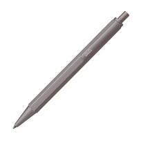 Rhodia Script Ballpoint Hexagonal Aluminum Hairline Low Viscosity RHODIA SCRIPT cf9281 Pen, 0.7mm, Barrel, Body, Finish, Oil-Based Ink, Silver, gray