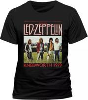 Led Zeppelin Knebworth Marškinėliai OFICIALŪS Gyvai Koncerte JK 79 Turas S-5XL NAUJAS Unisex Marškinėliai M brown