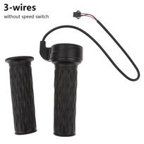 1 pora sukamoji droselio rankena elektriniam paspirtukui, ebike, e-bike, motociklui, triračiui 3-wires black