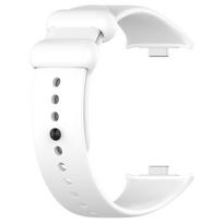 Soft Silicone Wristband for Xiaomi Band 8/9 Pro, Redmi Watch 6/4, and 5 eSIM 27mm Connector balta